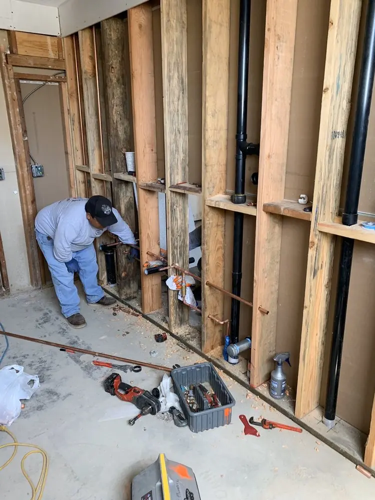 Commercial rough-in plumbing for Gas Line Repair in Verona Woods